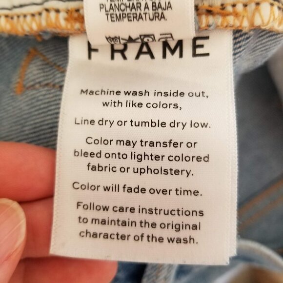 Frame Le High Straight Allowell Crop Ankle Jeans - Picture 14 of 17